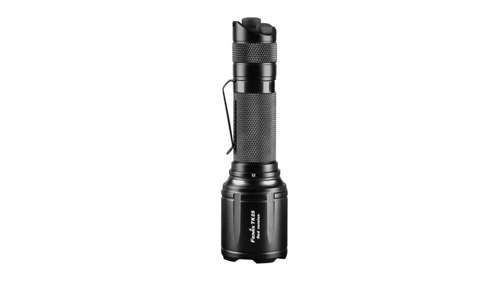Fenix Red LED Flashlight CREE XP-G2 LED CREE XP-E2 Red LED 1000 Lumens, Black FENIX-TK25-RED