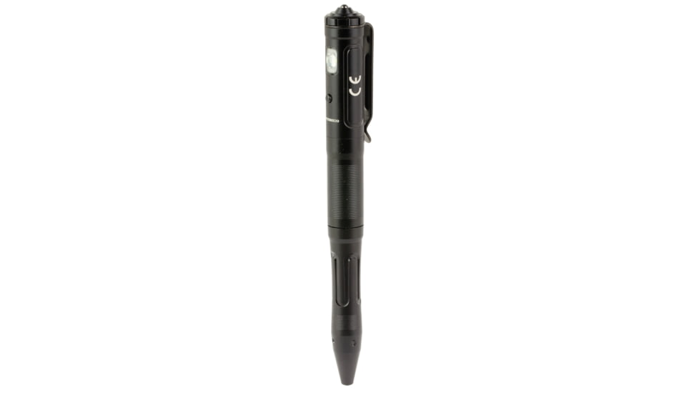 Fenix T6 Penlight, Tactical Pen with Flashlight, White LED, 80 Lumen, Anodized Finish, Black, Includes Built-in 100mAh Li-Polymer Battery and USB Type-C Charging Cable