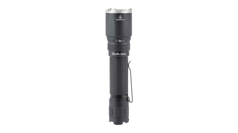 Fenix TK21R, Flashlight, White LED, 3,600 Lumens, Anodized Finish, Black, Includes Rechargeable ARB-L21-6000 Battery and USB Type-C Charging Cable