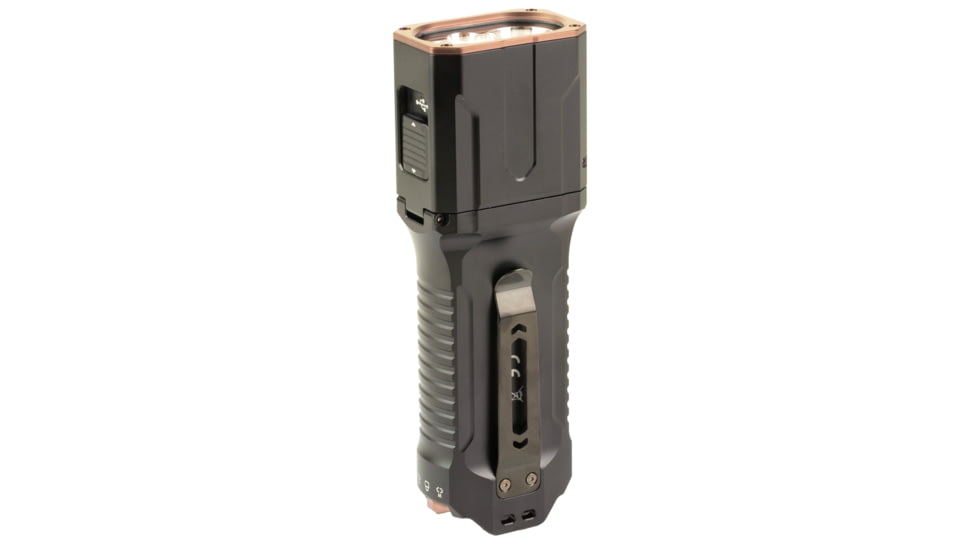 Fenix TK28R, Flashlight, White/Red LED, 6,500 Lumens, Anodized Finish, Black, Includes 2-Rechargeable 18650 Batteries and USB Type-C Charging Cable