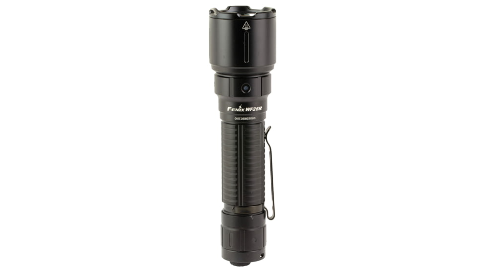Fenix WF26R, Flashlight, White LED, 3,000 Lumens, Anodized Finish, Black, Includes ARB-L21-5000 Battery and Magnetic Charging Cable