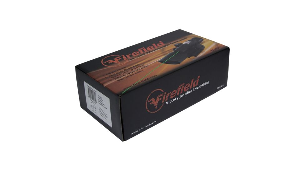 Firefield 2.5-10x40 Rifle Scope w/ Green Laser FF13014