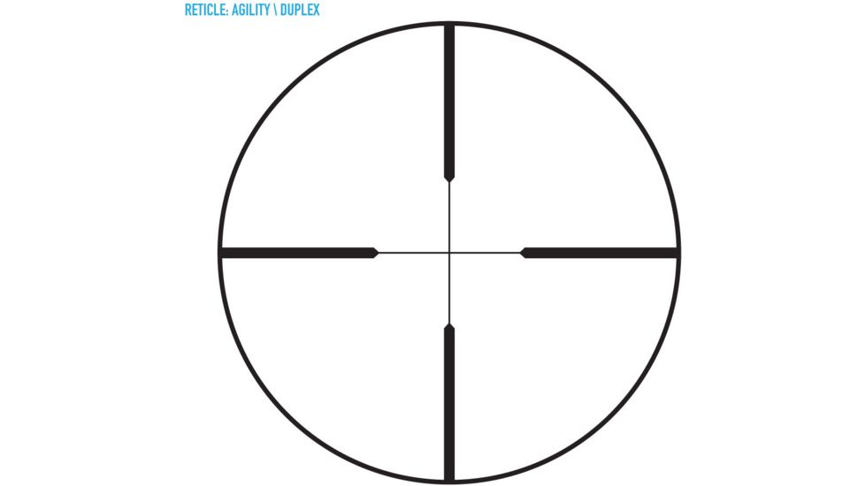 Firefield Agility 4x32mm Rifle Scope,Fine Duplex Reticle FF13047