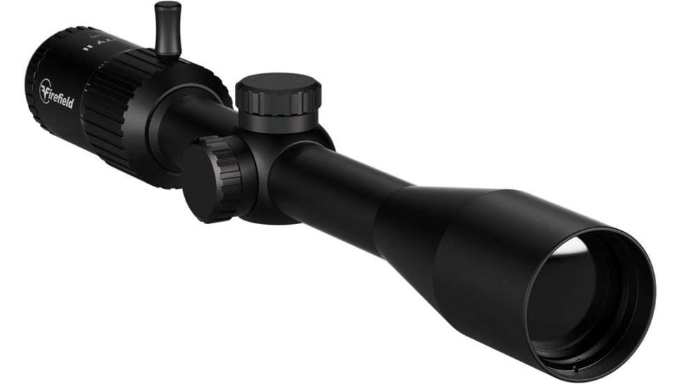 Firefield Agility II DX 4-12x40mm 1 inch Tube Rifle Scope, Second Focal Plane, Duplex Reticle, Black, FF13053