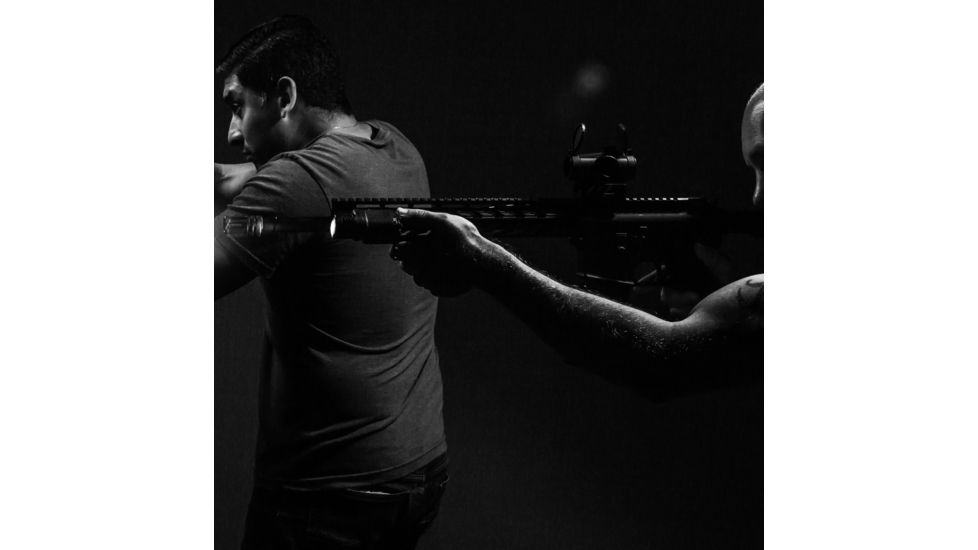 Firefield BattleTek Weapon Light with Green and IR laser, Black, FF25014