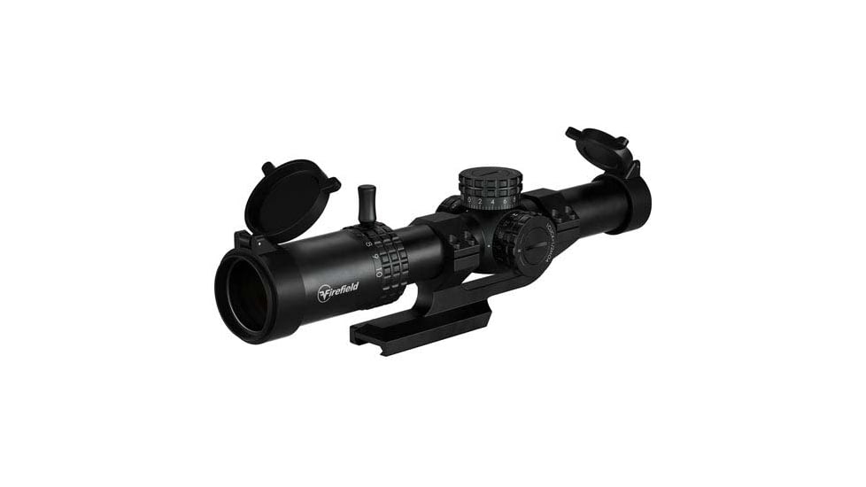 Firefield Rapidstrike 1-10x24mm LPVO 30mm Tube Rifle Scope, Second Focal Plane, BDC Reticle, Black, FF13075