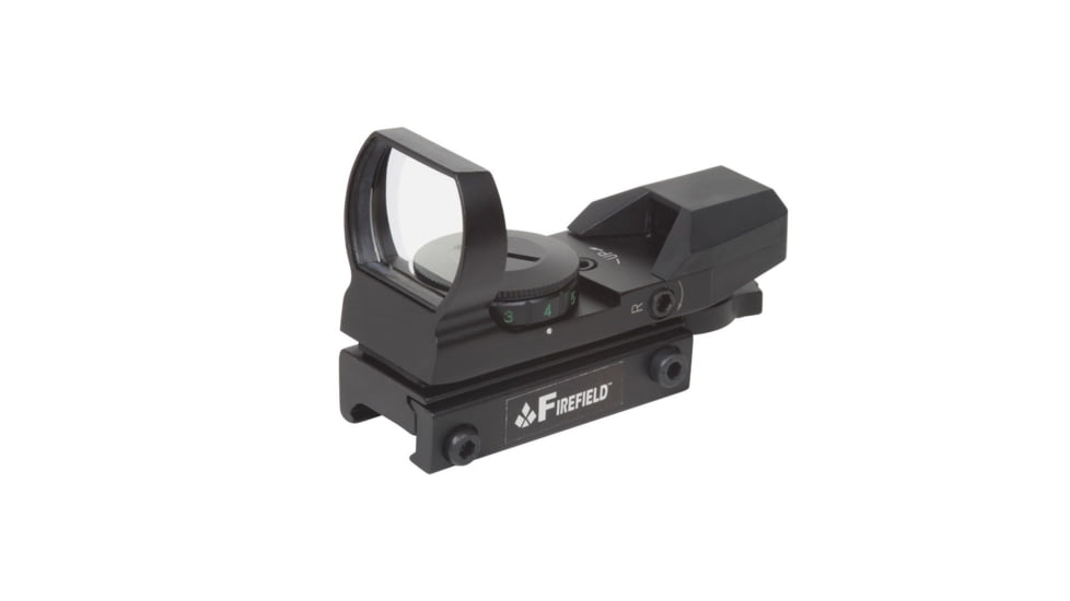 Firefield Red/Green Reflex Red Dot Sight, Black - FF13004