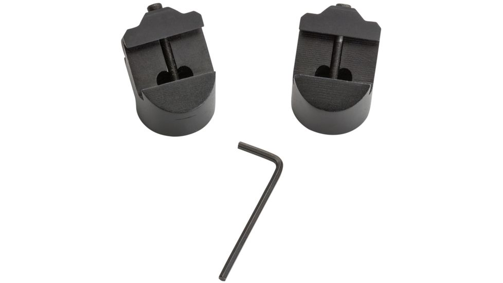 Firefield Scarab Two-Piece Bipod, KeyMod, 9-12in, Two-Piece, Black, FF34025KMD