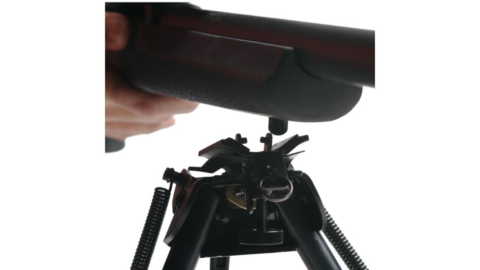Firefield Stronghold Bipod w/Lever, 6-9in, Black, FF34026