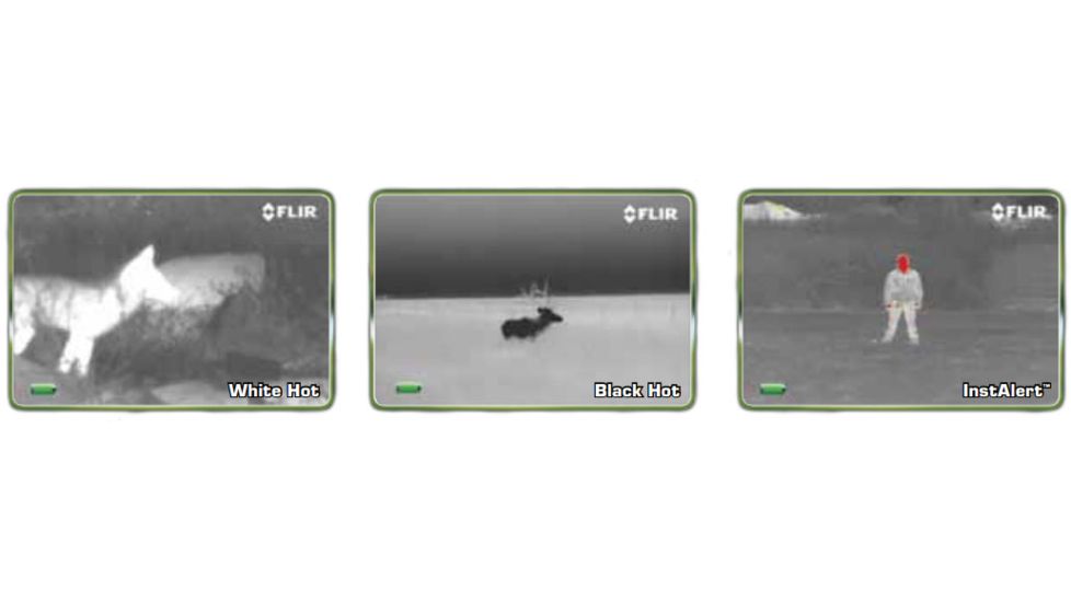 FLIR Scout PS-24 Thermal Imager - Viewing Options