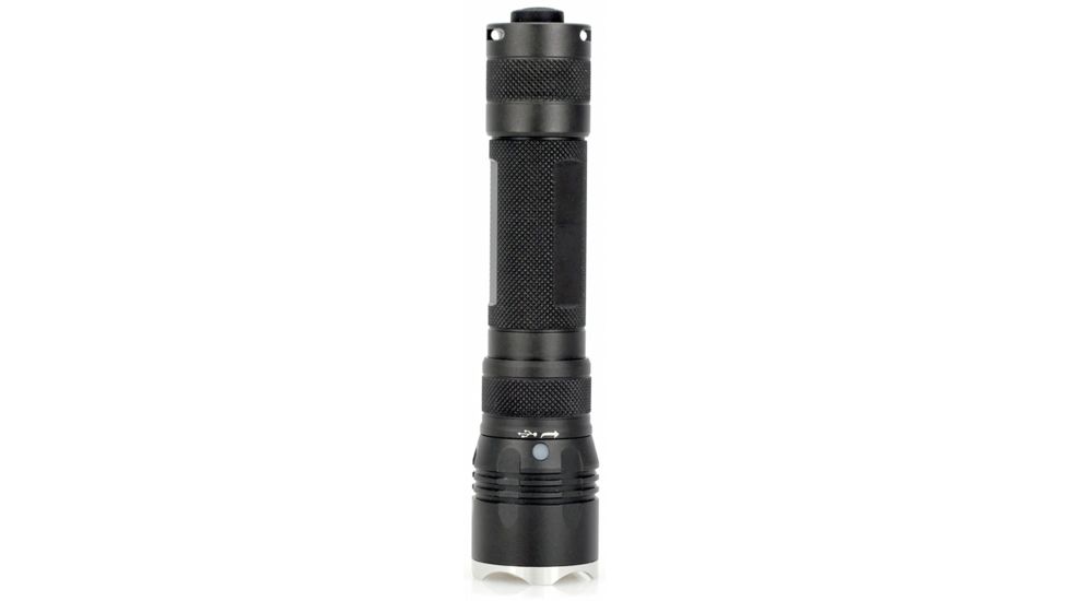 Foursevens Maelstrom Regen Flashlight, Black Finish / Cool White LED, 150 Lumens MMR-X-AE