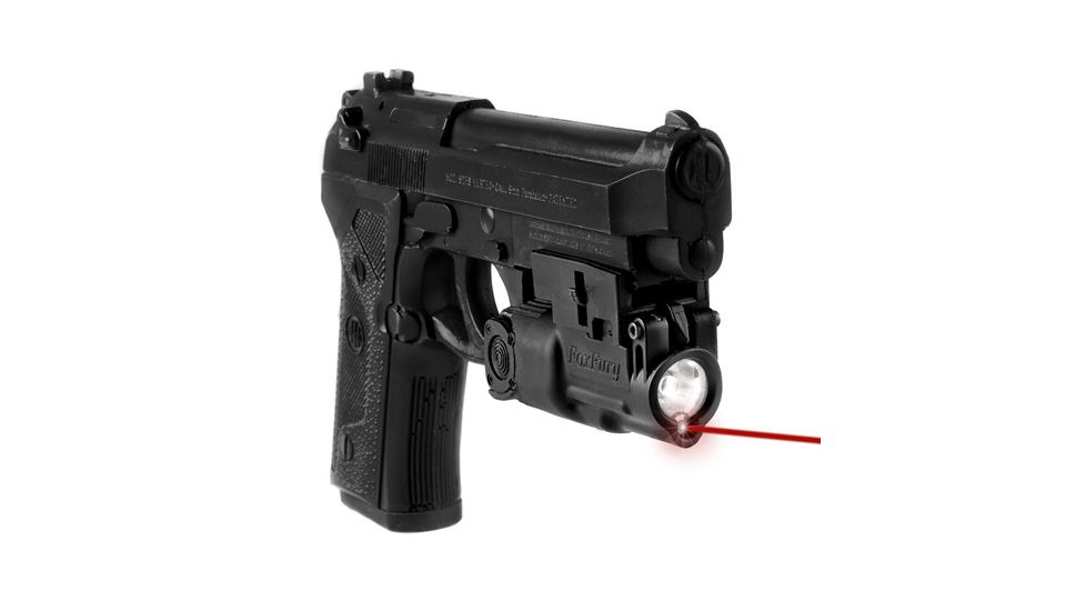 FoxFury AWL-P Laser-Tac Amphibious LED Pistol Light, Black 700-201