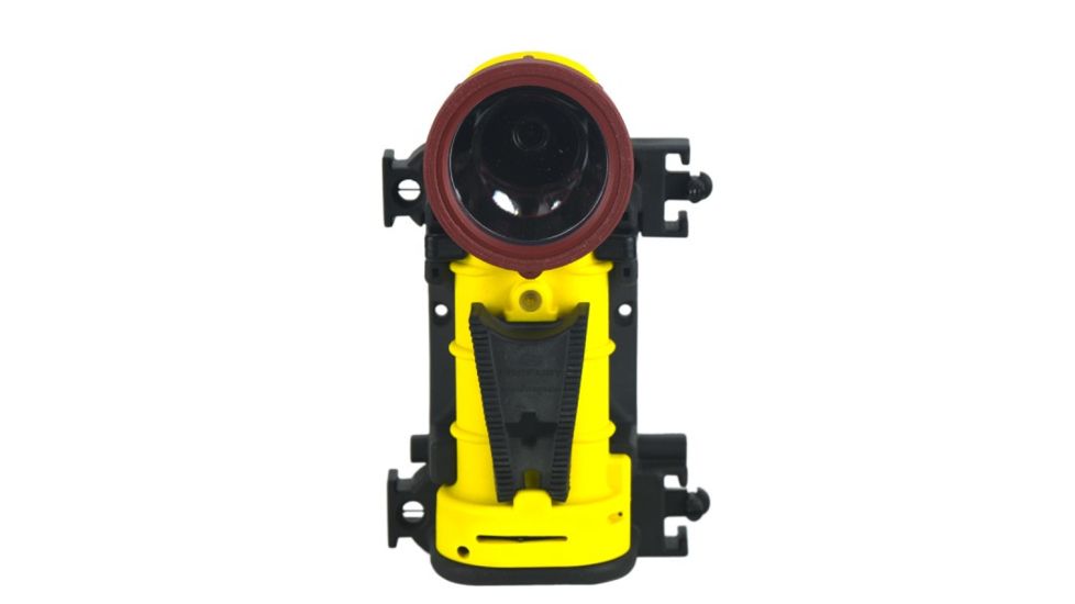 FoxFury Breakthrough BT2 4AA Rechargeable Right Angle LED Spotlight,200 Lumens,Yellow 380-BT2-YE-RECH