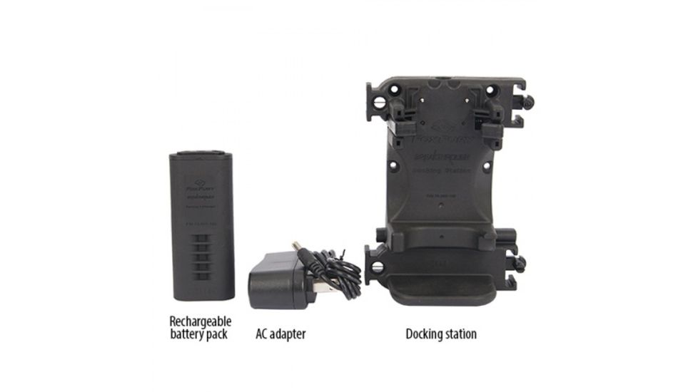 FoxFury Breakthrough BT2 4AA Rechargeable Right Angle LED Spotlight,200 Lumens,Yellow 380-BT2-YE-RECH