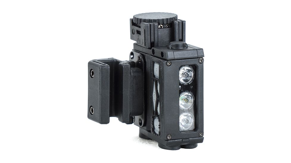 FoxFury Head,Helmet,Chest Waterproof LED Light,82 Lumens,Black 199-200