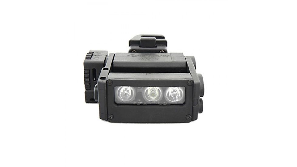 FoxFury Head,Helmet,Chest Waterproof LED Light,82 Lumens,Black 199-200