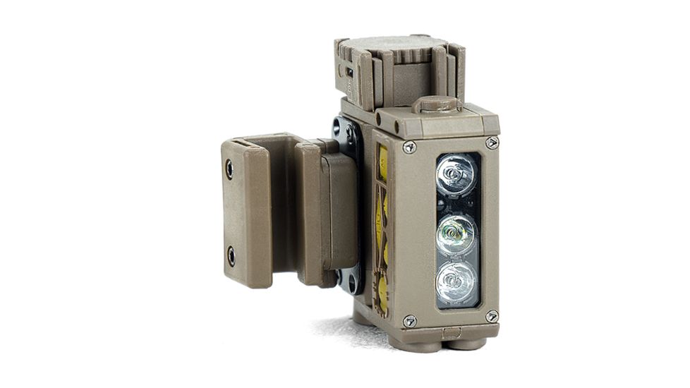 FoxFury Head,Helmet,Chest Waterproof LED Light,82 Lumens,Green 199-201