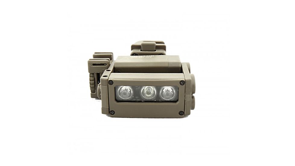 FoxFury Head,Helmet,Chest Waterproof LED Light,82 Lumens,Green 199-201