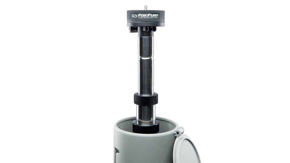 Foxfury Lighting Tripo-Scope M1 w/ Nomad Tripod Puck Adaptor, Black, One Size 650-100