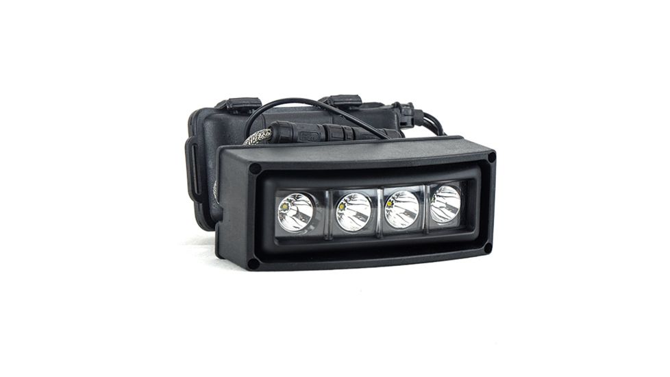 Foxfury Lighting PRO III Compact Waterproof LED Shield Light, 600 Lumens, Black, 500-331-G