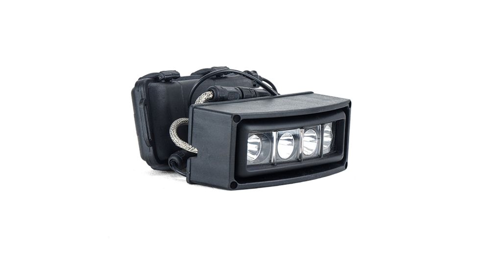 Foxfury Lighting PRO III Compact Waterproof LED Shield Light, 600 Lumens, Black, 500-331-G