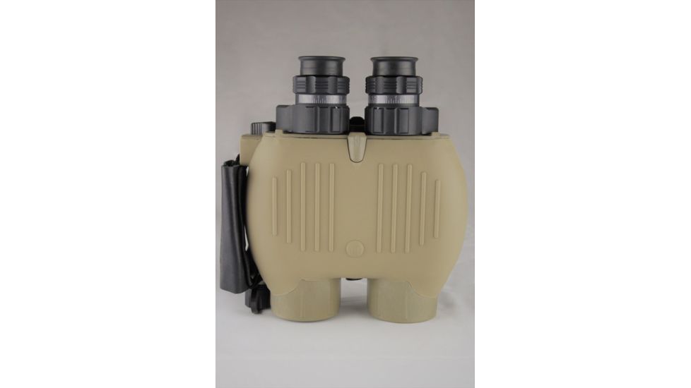 Fraser Optics Fraser S250 Stabilized Detachable Binocular, Black Body, Tan, 17003-200-1-1