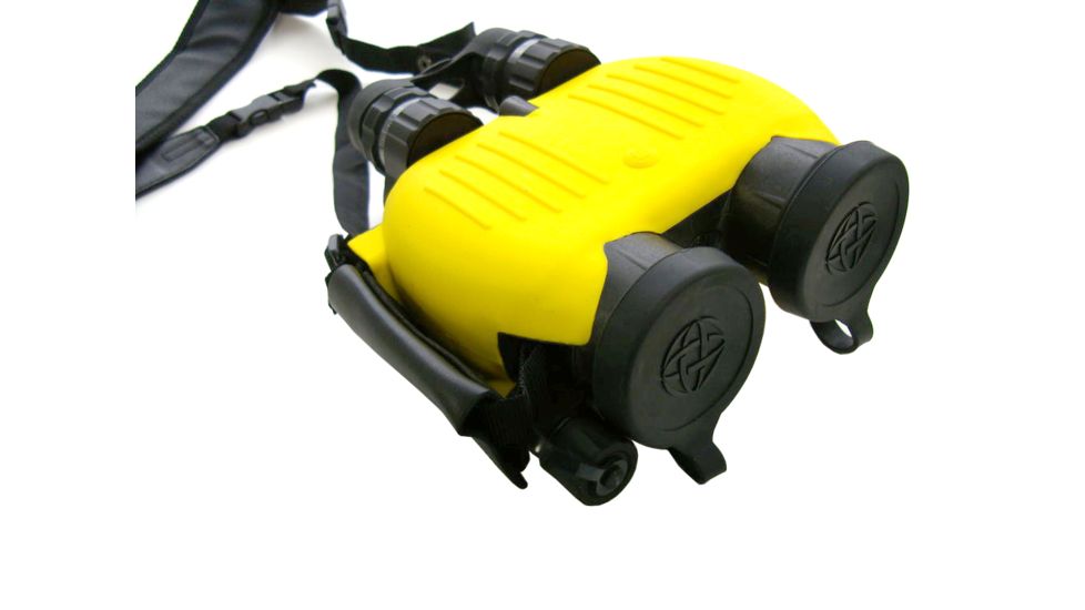 Fraser Optics Fraser S250 Stabilized Detachable Binocular, Black Body, Yellow, 17003-200-4-1