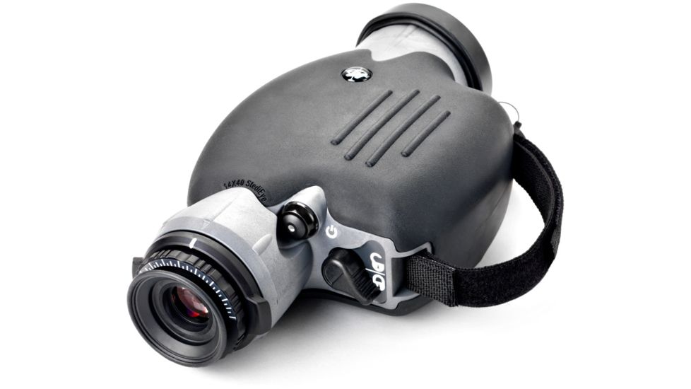 Fraser Optics Stedi-Eye 10x40  Monolite Monocular with Case, Night Vision Ready, Black-Gray 12002-300-1-C