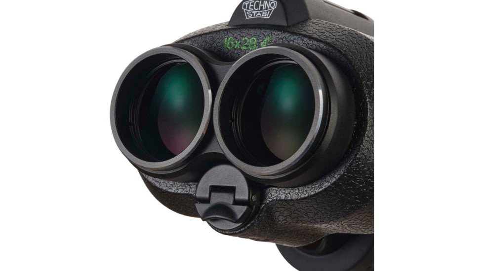 Fujinon Techno-Stabi TS Compact 16x28mm Stabilized Roof Prism Binoculars, Black, 151mm x 120mm x 74mm, 600022987