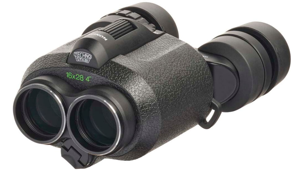 Fujinon Techno-Stabi TS Compact 16x28mm Stabilized Roof Prism Binoculars, Black, 151mm x 120mm x 74mm, 600022987
