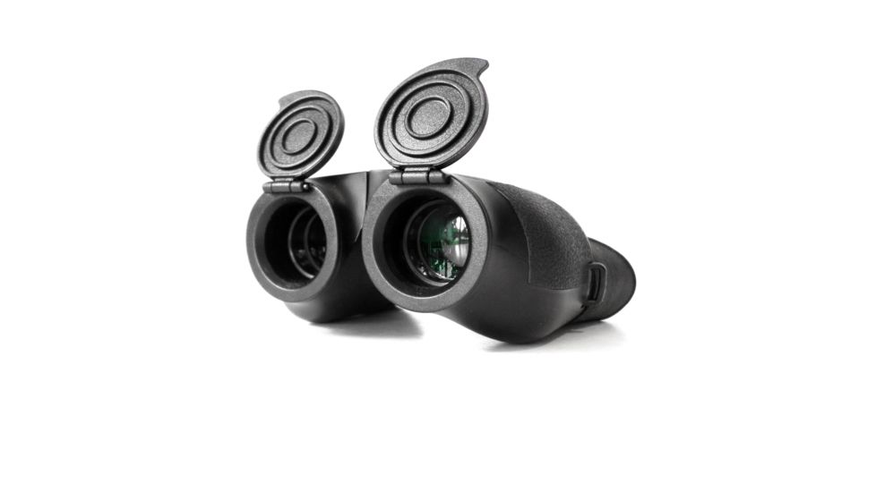 8x22mm Compact Roof Prism Binocular w/Flip Up Ocular Cups and Case,Black