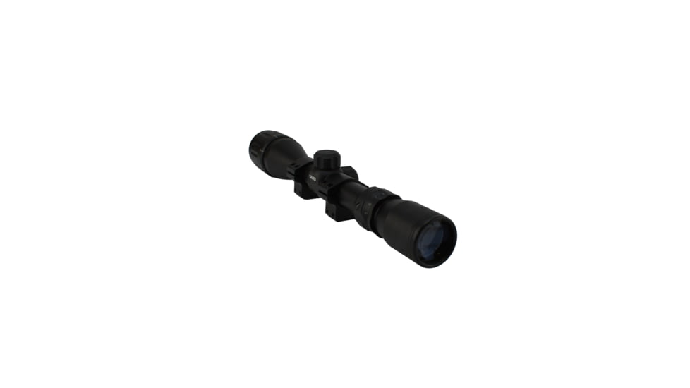 Gamo Airgun Rifle Scope w/ Rings, 3-9x40mm, 30/30 Reticle, Adjustable Objective, Black, 6212039X40AOCP