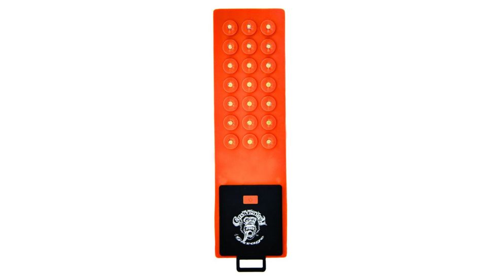 Gas Monkey Garage 21 LED 126 Lumens Flex Light w/3 AAA batteries, Orange 1329