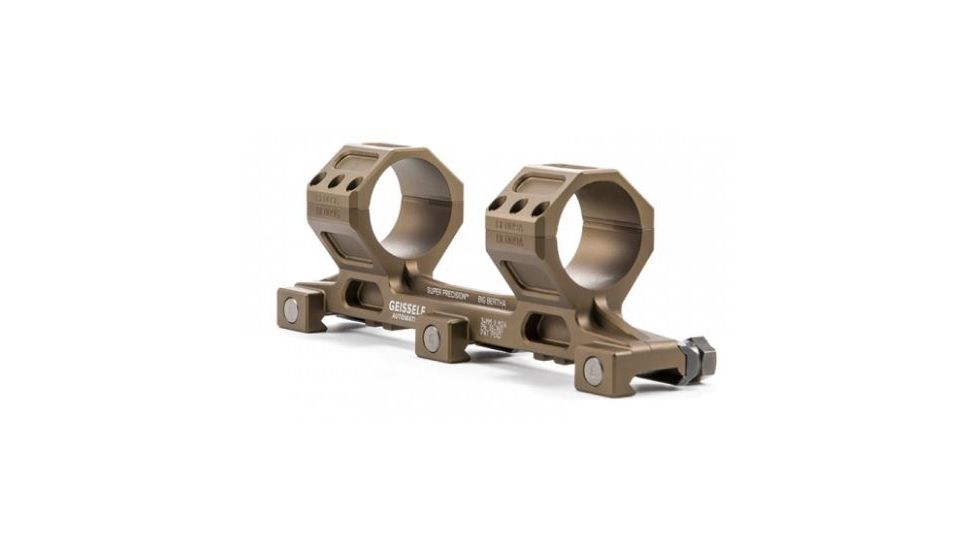 Geissele Big Bertha Super Precision Series Scope Mount,34mm,Desert Dirt Color 05-383S