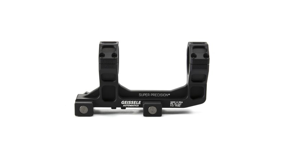 Geissele Super Precision Scope Mount, AR-15, 30mm, 1.93in Height, Vortex 1-6, Black, 05-542B