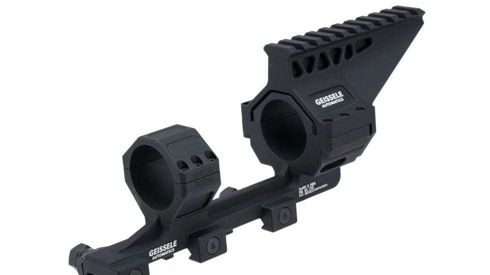 Geissele Super Precision Vanguard Scope Mount, 34mm, Black, 05-730B