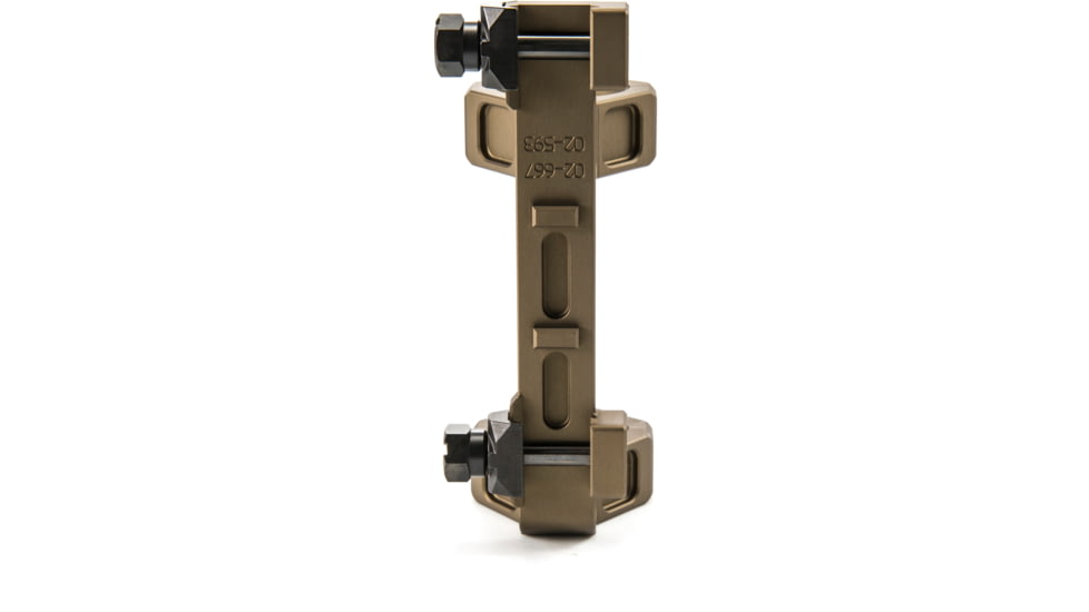 Geissele SR-25/AR-10 Super Precision Series Standard Scope Mount,34mm,7075-T6 Aluminum,Desert Dirt Color 05-409S