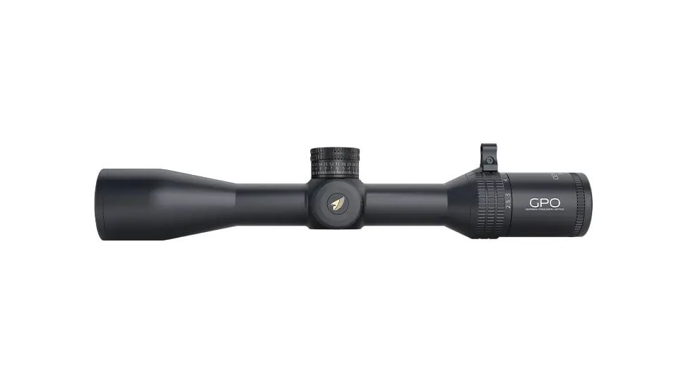 German Precision Optics Centuri 2.5-15x44mm 30mm Tube Rifle Scope, Second Focal Plane, MOAi, Black, RC630