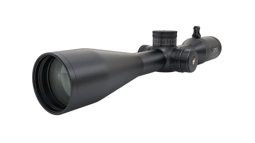 German Precision Optics Centuri 2.5-15x50mm 30mm Tube Rifle Scope, Second Focal Plane, MOAi, Black, RC635