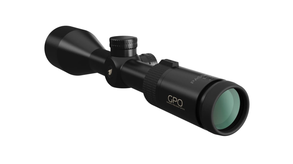 German Precision Optics GPO PASSION 4X 3-12x56 Rifle Scope, G4 Reticle, Black Matte, R400