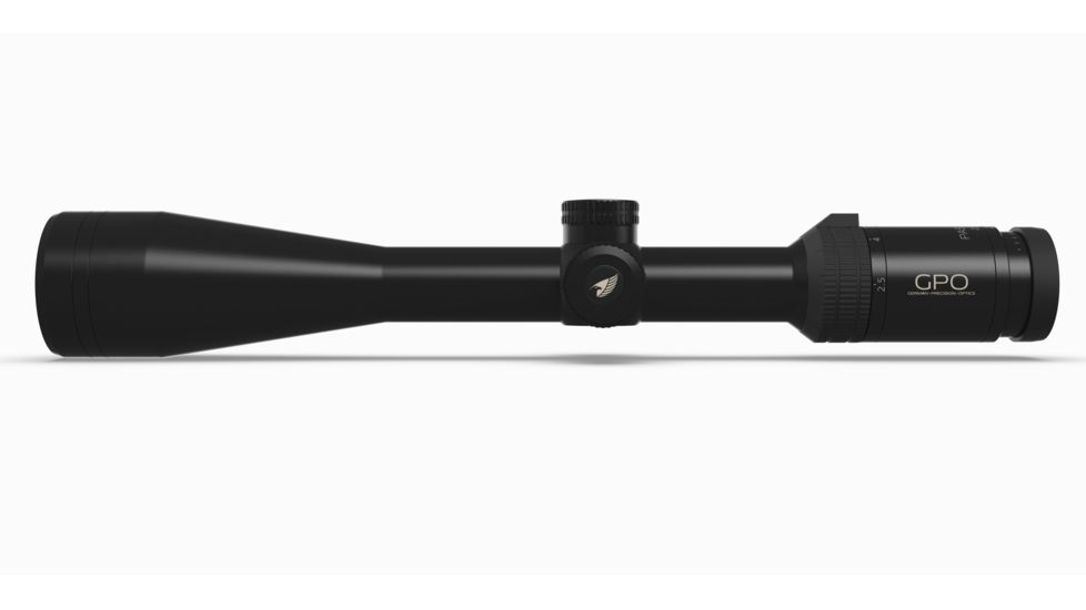 German Precision Optics GPO PASSION 6X 2.5-15x50i Rifle Scope, G4i Reticle, Black Matte R620