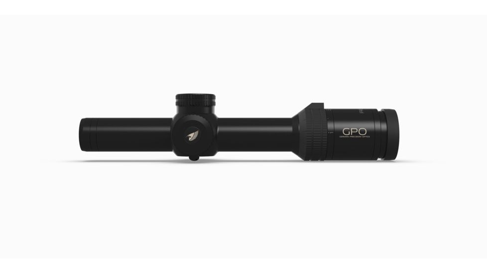 German Precision Optics GPO PASSION 8X 1-8x24i Rifle Scope, G4i Reticle, Black Matte R800