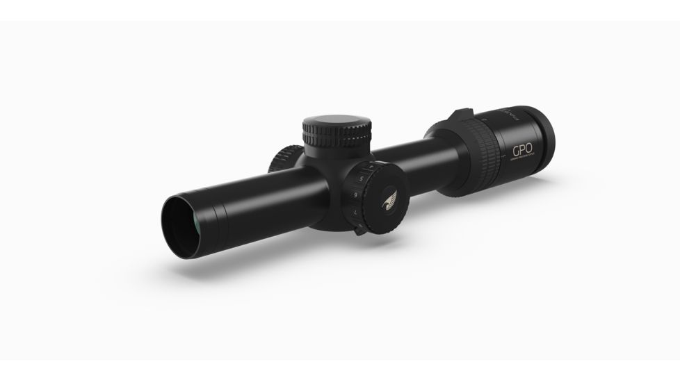 German Precision Optics GPO PASSION 8X 1-8x24i Rifle Scope, G4i Reticle, Black Matte R800