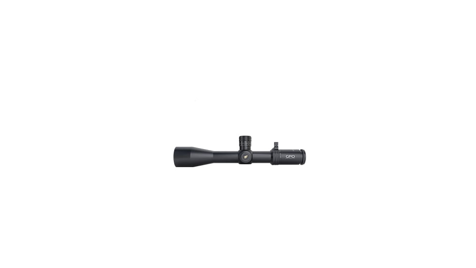 German Precision Optics GPOTAC 6X Rifle Scope, 4.5-27x50mm, 34mm Tube, FFP, PLRi Reticle, Black Matte, RS672