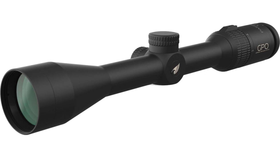 German Precision Optics PASSION 3X Rifle Scope, 3-9x42mm, 1 inch Tube, SFP, Plex Reticle, Black Matte, R310