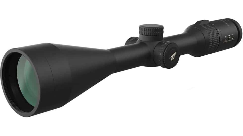 German Precision Optics PASSION 3X Rifle Scope, 4-12x50mm, 1 inch Tube, SFP, G4i Reticle, Black Matte, R360