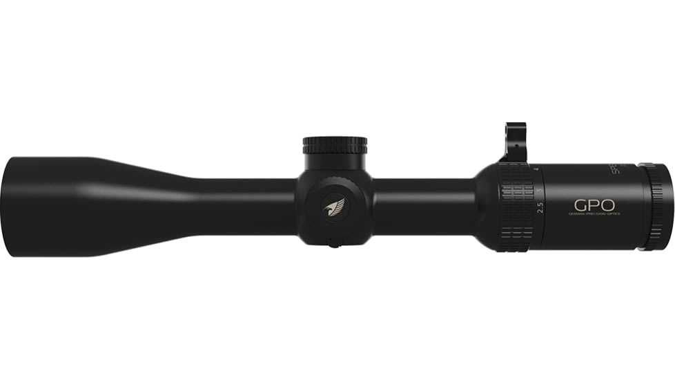 German Precision Optics SPECTRA 4x Rifle Scope, 2.5-10x44, 30mm Tube, G4 reticle, Black, RS420
