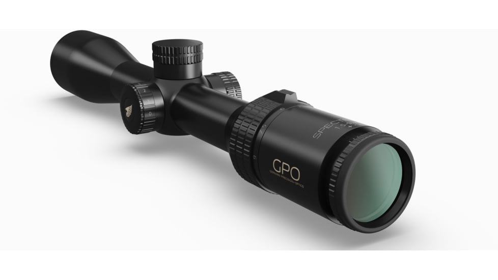 German Precision Optics SPECTRA 6X Rifle Scope, 1.5-9x44mm, 30mm Tube, SFP, G4i Reticle, Black Matte, RS631