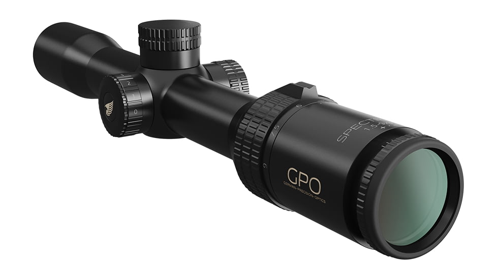 German Precision Optics SPECTRA 6x Rifle Scope, 1.5-9x32i, 30mm Tube, G4i reticle, Black, RS620