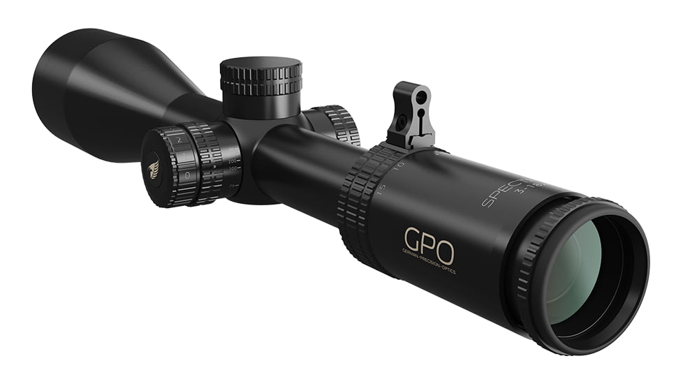 German Precision Optics SPECTRA 6x Rifle Scope, 3-18x56i, 30mm Tube, BRi reticle, Black, RS660